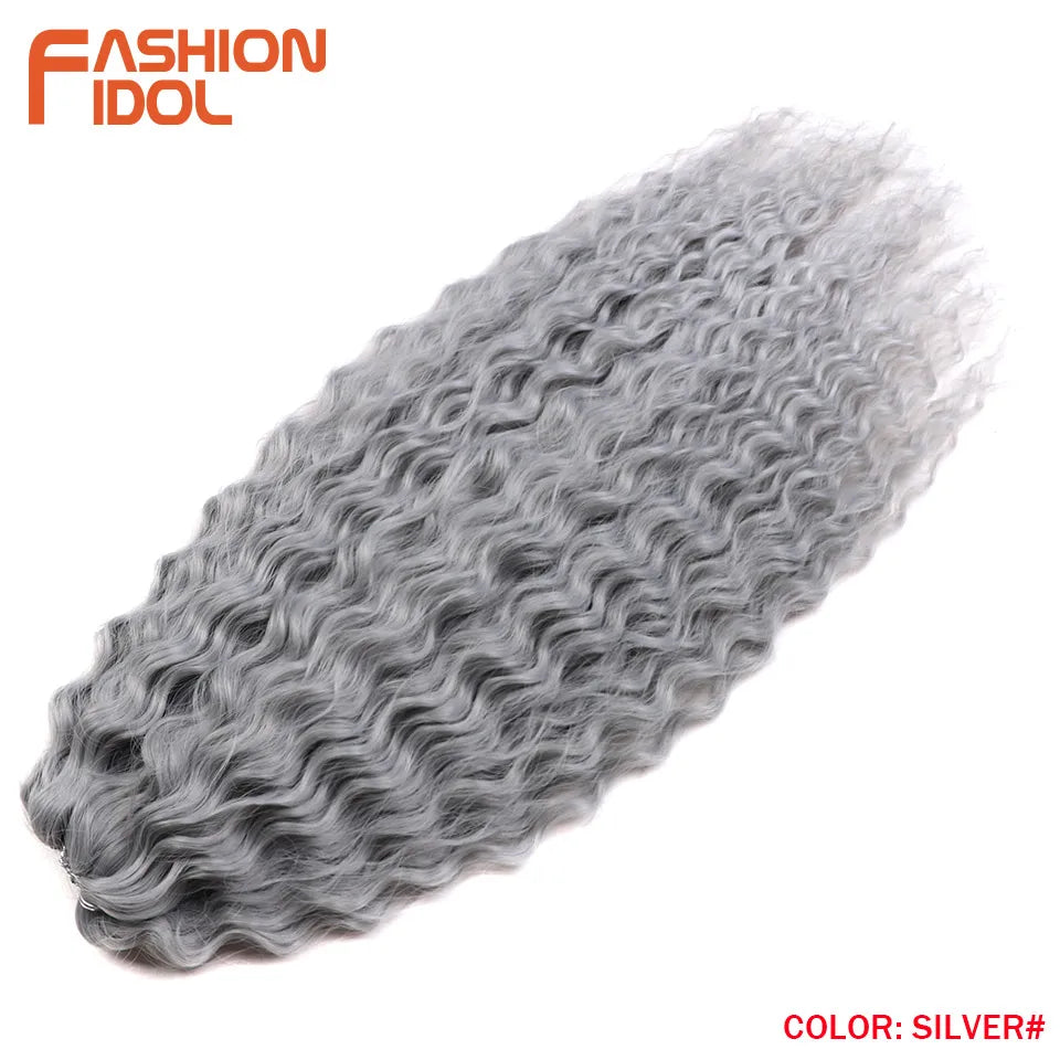 Water Wave Crochet Braiding Hair – Ariel Curl 22 Inch