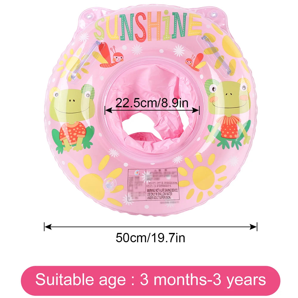 Baby Pool Float Inflatable Swim Ring for Toddlers 3M–3Y