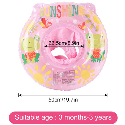 Baby Pool Float Inflatable Swim Ring for Toddlers 3M–3Y