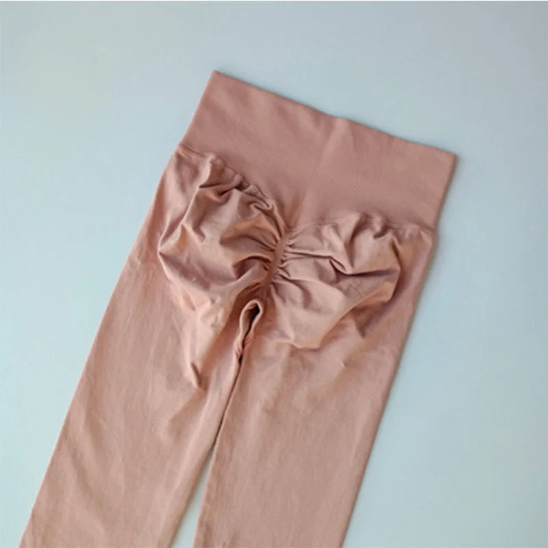 Seamless High Waist Yoga Leggings Women – Scrunch Butt Push Up Gym Pants