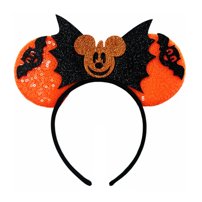 Disney Mouse Ear Headband Sequin Bow for Girls Adults Halloween Party