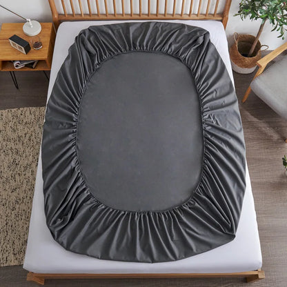 Fitted Sheet with Elastic Bands – Non-Slip Mattress Cover