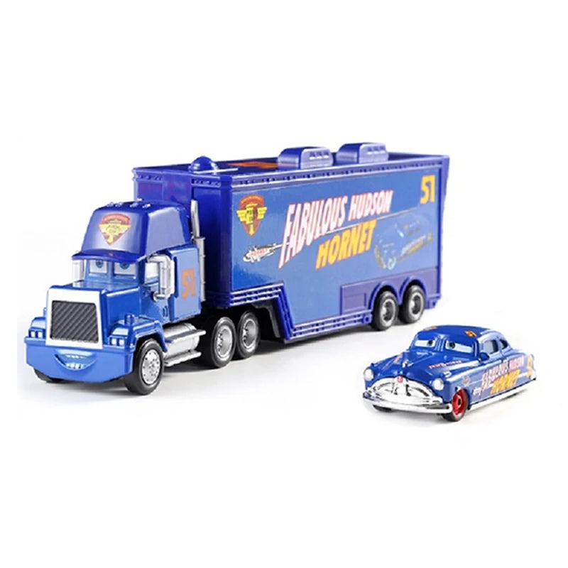 Pixar Cars Jackson Storm Container Truck Toy Set