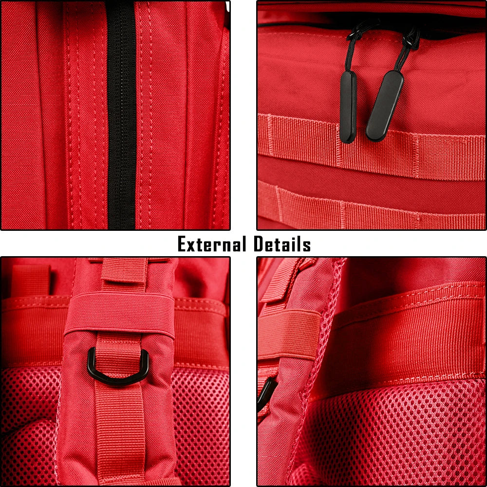 45L Meal Prep Backpack – Insulated Cooler Gym & Tactical Bag