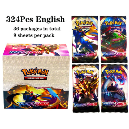 324PCS Pokémon Fusion Strike Booster Box 36 Packs
