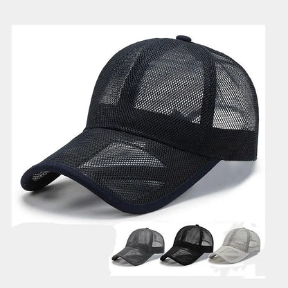 Breathable Mesh Baseball Cap – Unisex Sun Protection Hat