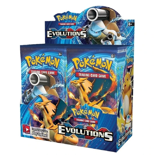 324PCS Pokémon Sun Moon XY Evolutions Booster Box