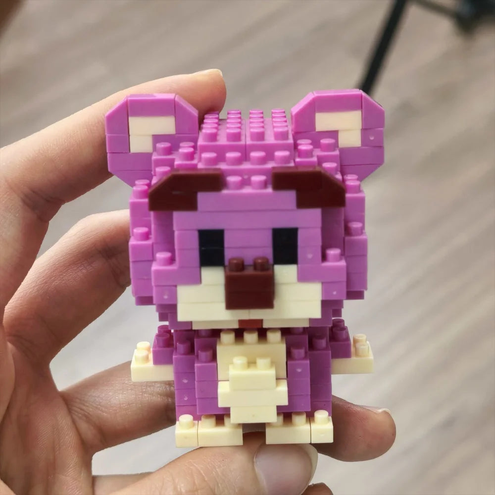 Disney Mini Building Blocks Figure – Mickey Minnie Princess Brick Toy