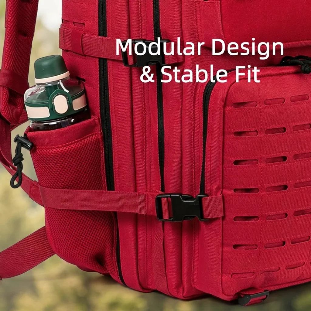 45L Tactical Backpack for Men – MOLLE Hiking, Camping & Outdoor Survival Bag