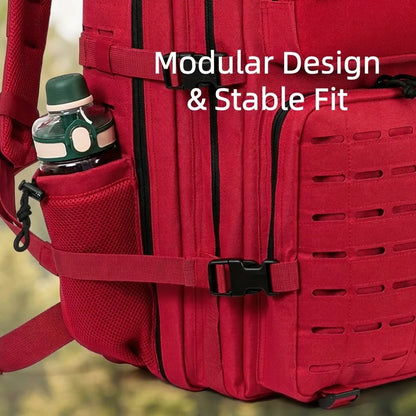 45L Tactical Backpack for Men – MOLLE Hiking, Camping & Outdoor Survival Bag