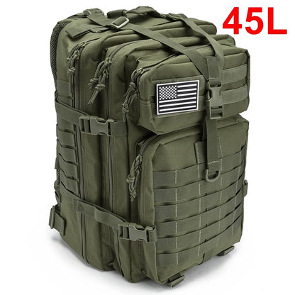 Tactical Backpack 30L & 50L – Military MOLLE Assault Pack for Hiking & Survival