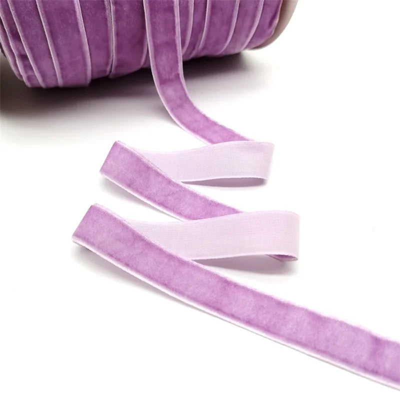 Velvet Ribbon 5 Yards – 6mm to 25mm Wide for Wedding, Gift Wrapping & DIY