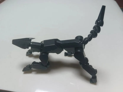 T13 Multi-Jointed Robot Dog Action Figure – Poseable Titan Mech Toy
