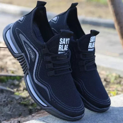 Men's Slip-On Sneakers – Breathable Sport Running Shoes