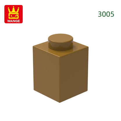 Wange 3005 1x1 Basic Brick MOC Parts – 232pcs Bulk Pack