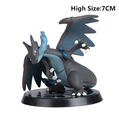 6 Piece Pokémon Pikachu Charizard Blastoise Figure Set