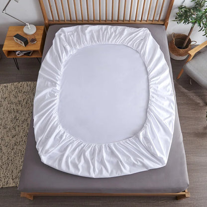 Fitted Sheet with Elastic Bands – Non-Slip Mattress Cover