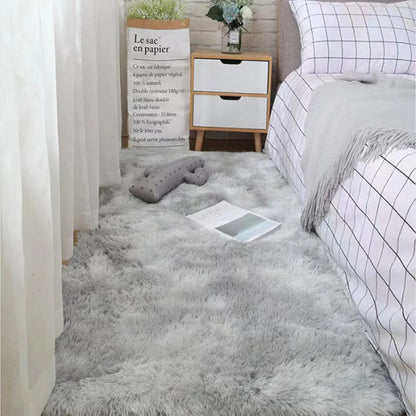 Fluffy Shag Area Rug – Soft Non-Slip Bedroom & Living Room Carpet