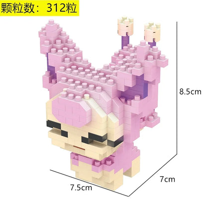 Pokemon Mini Building Blocks Set – Ash Ketchum & Characters