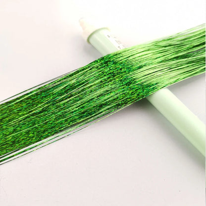 Sparkle Hair Tinsel Strands – Glitter Extensions 36" & 48"
