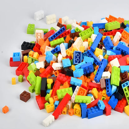 Bulk Building Blocks Set – 300, 500 or 1000 Pieces DIY Creative Bricks