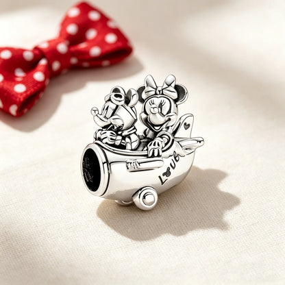 Disney Character Charm Bead – Fits Snake Chain Bracelet & Necklace