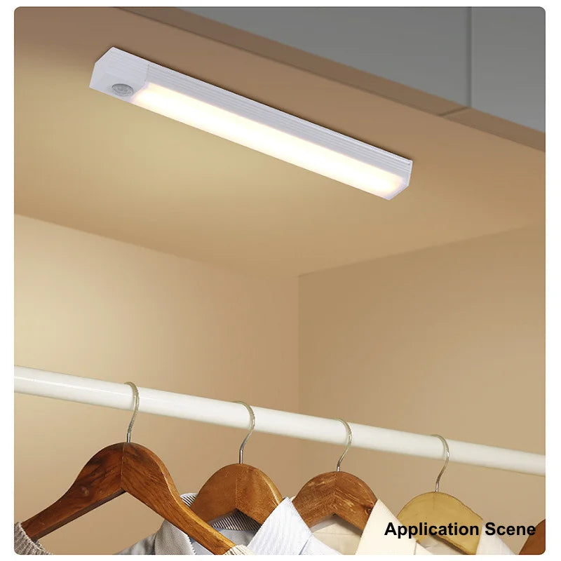 Motion Sensor LED Bar Light – USB-C Rechargeable Night Light