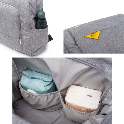Soboba Large Waterproof Diaper Bag Backpack – Multi-Functional Nursing Bag