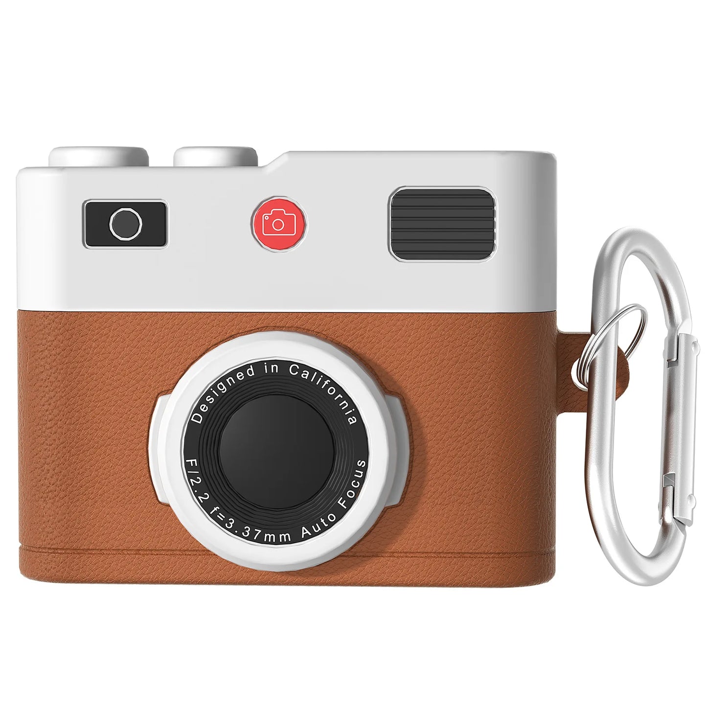 Retro Camera AirPods Pro 3 Case with Keychain & Cleaning Kit