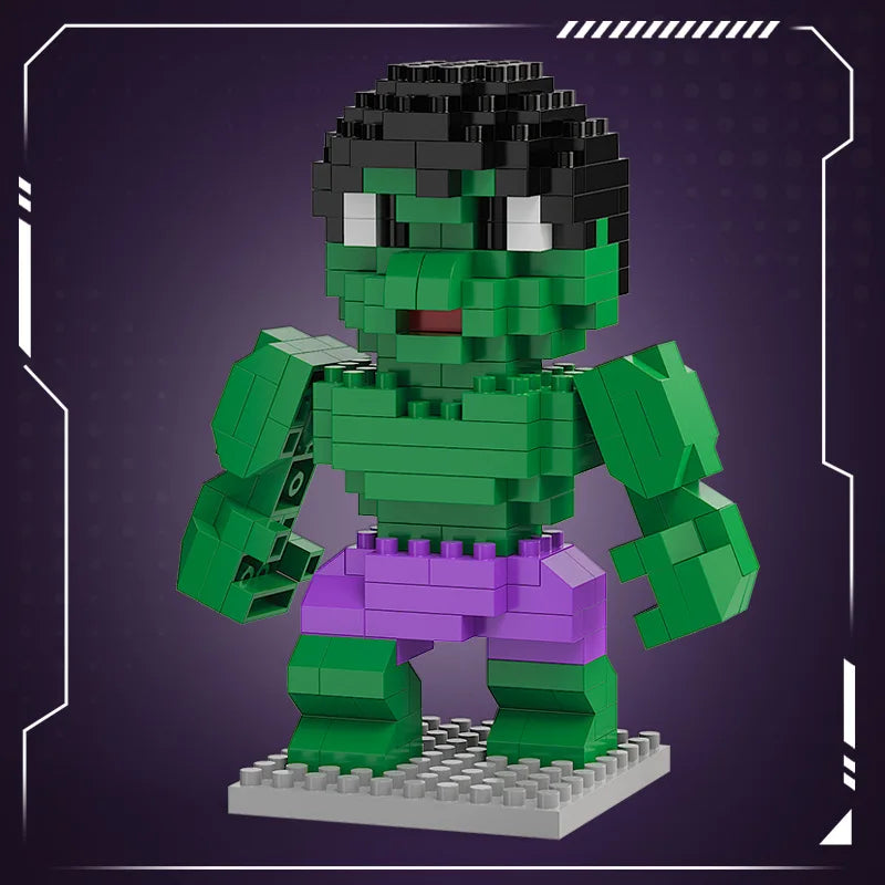 Marvel Mini Building Blocks Figure – Superhero Nano Brick Toy