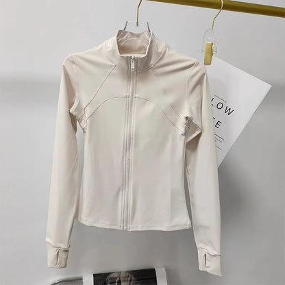 Women's Sports Jacket Quick-Dry Running Gym Workout Coat