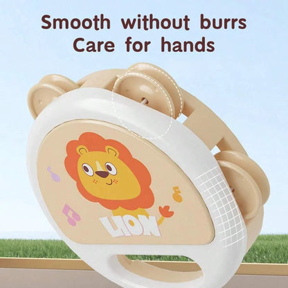 Kids Handheld Tambourine Baby Percussion Toy