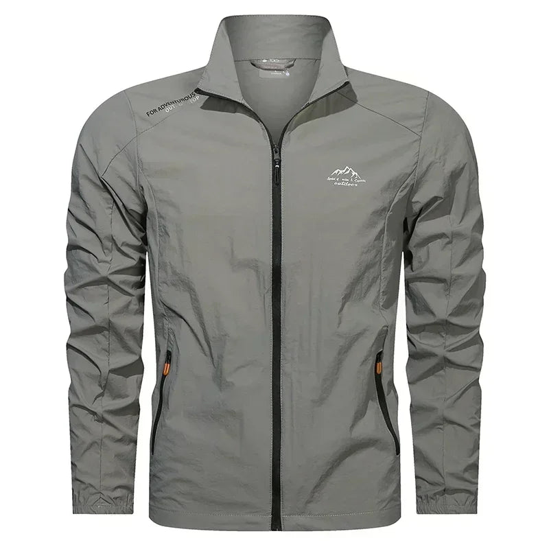 Men's UPF 100+ UV Protection Windbreaker Jacket – Ultra-Light