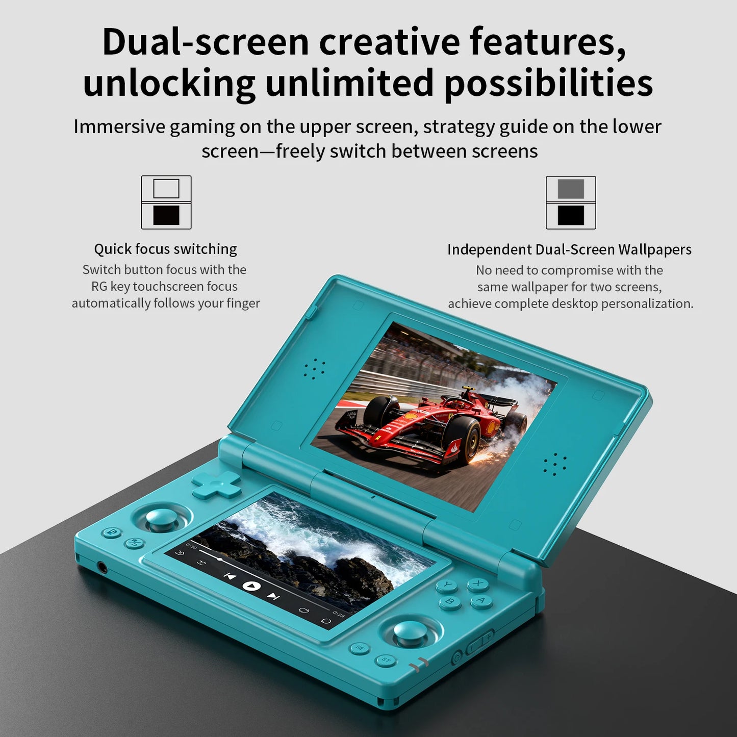 Anbernic RG DS Android 14 Dual Screen Retro Gaming Console
