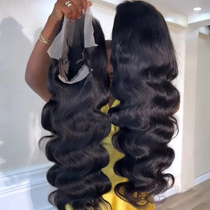 Body Wave HD Lace Front Wig Human Hair 220% 250% Density