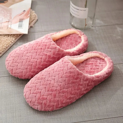 Fluffy Home Slippers – Unisex Soft Anti-Slip Indoor Slides