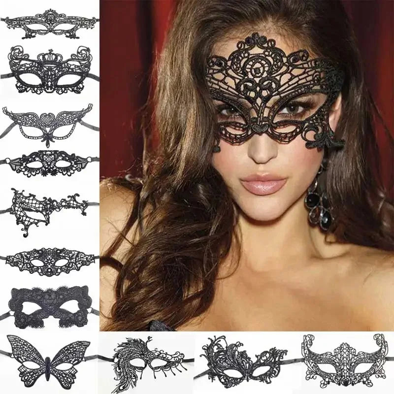 Lace Eye Mask for Masquerade Halloween Cosplay Party