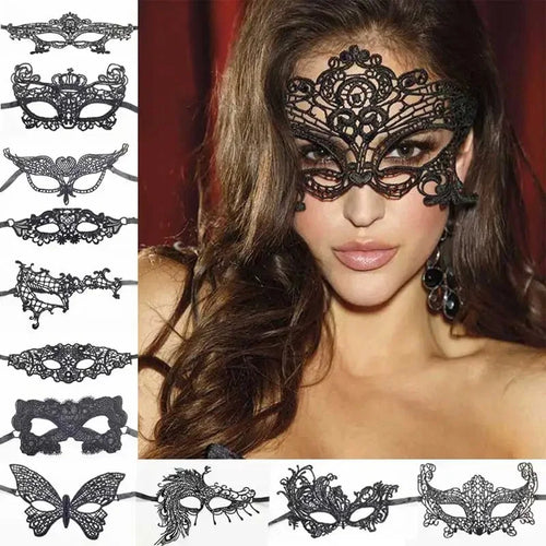 Lace Eye Mask for Masquerade Halloween Cosplay Party