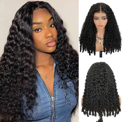 Curly Lace Front Wig – HD Transparent 13x4 & 13x6 Burmese Human Hair, Pre-Plucked