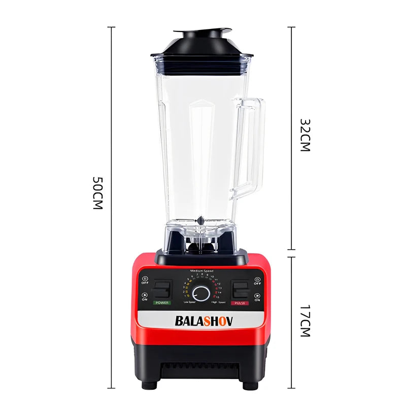 2000W Heavy Duty Commercial Blender for Ice & Smoothies