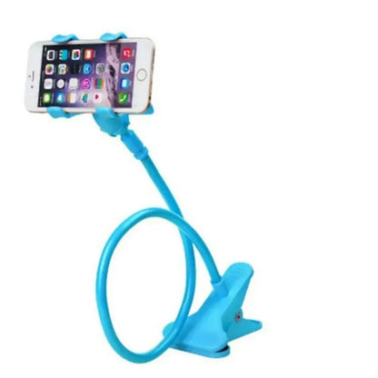 Flexible Long Arm Phone Holder with Clip – Lazy Bed & Desk Mount