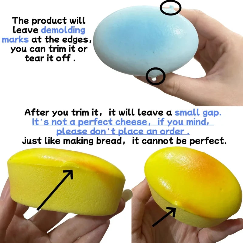 Squishy Slow Rising Stress Ball – Soft Fidget Sensory Toy for Kids & Adults