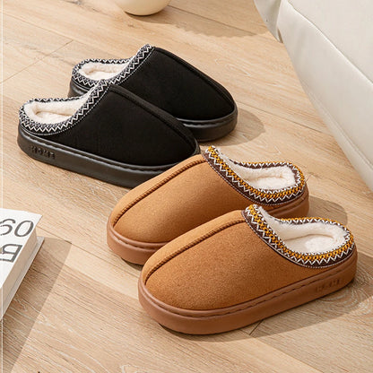 Women's Fuzzy Fur Slippers – Plush Indoor Slides & Flats