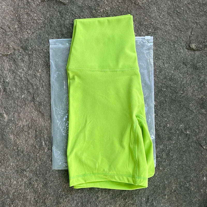 Women's High Waist Tummy Control Seamless Biker Shorts