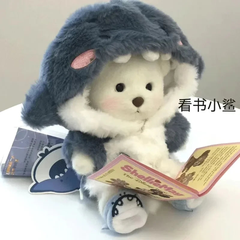 Dress-Up Teddy Bear Plush Toy with Changeable Outfits – Cute Stuffed Animal Doll