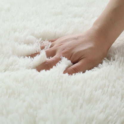 Fluffy Shaggy Area Rug – Soft Non-Slip Carpet for Living Room & Bedroom