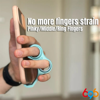 Finger Ring Phone Grip Holder & Kickstand – Universal Candy Colors