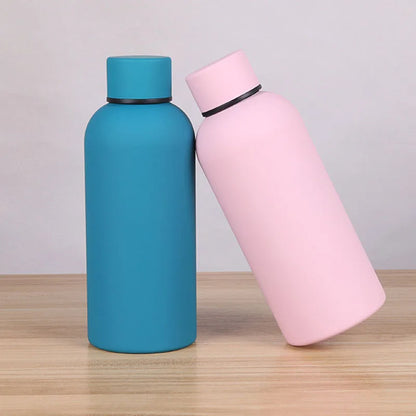 Stainless Steel Vacuum Insulated Water Bottle – Slim Thermos