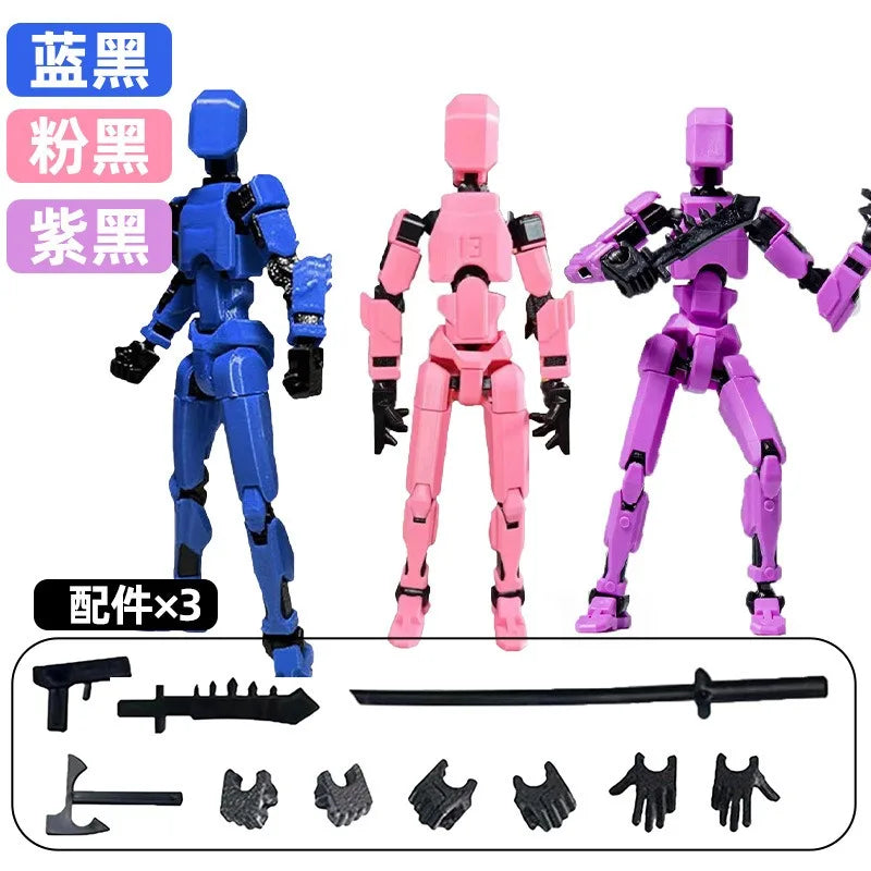 T13 Multi-Jointed Robot Dog Action Figure – Poseable Titan Mech Toy