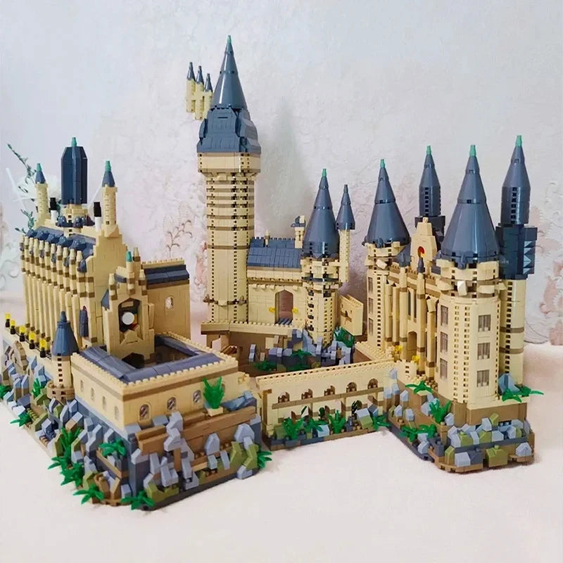 Medieval Magic Castle Micro Brick Building Set – 6369pcs with 4 Figures